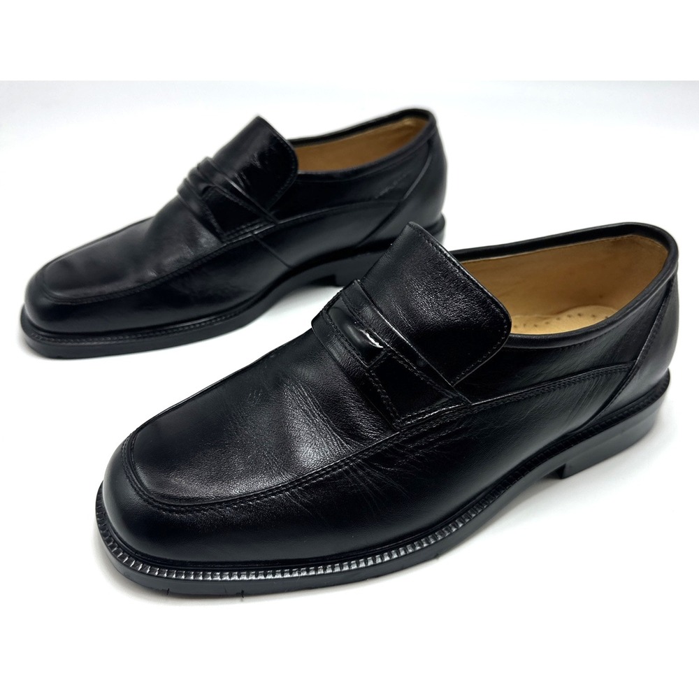 Crocodile Cartelo Collection Mens Size US 7.5 EU 40 Leather Loafers Slip On